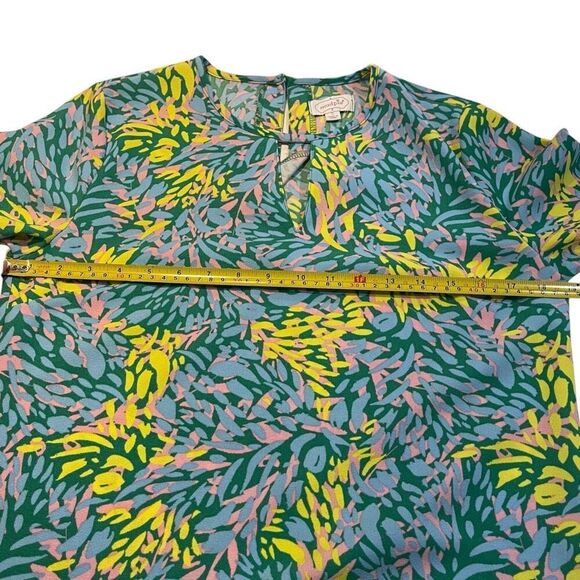 Mud Pie Pink, Yellow, Green & Blue Dress - Size Small - Picture 8 of 9